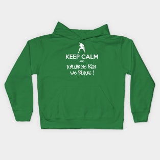 Keep calm and slice and dice Kids Hoodie